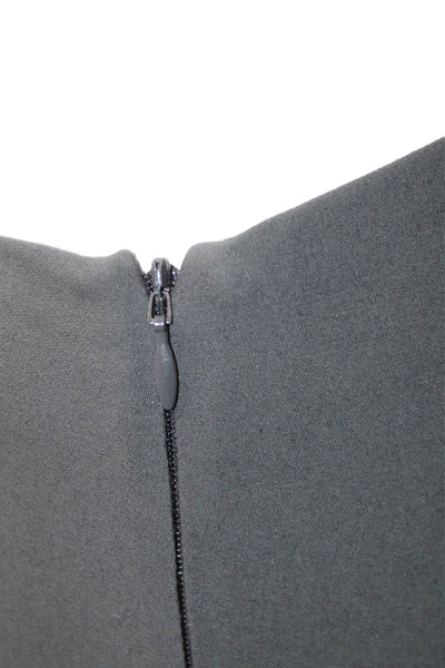 Vince Women Dress Pants Black Cotton Zip Inseam 28 Size XS