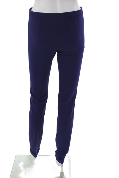 Jil Sander Womens Viscose Dress Pants Blue Size 34