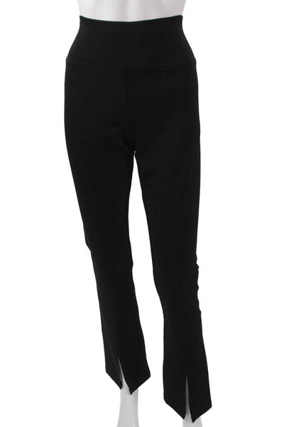 Trina Turk Women Ankle Leggings Black Rayon Pull On Size 12