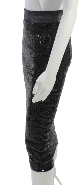 Vince Women Dress Pants Black Cotton Zip Inseam 28 Size XS