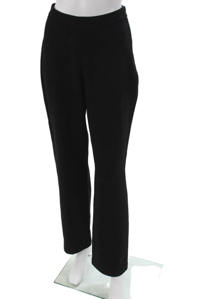 St. John Collection By Marie Gray Women Dress Pants Black Wool Zip Size 6