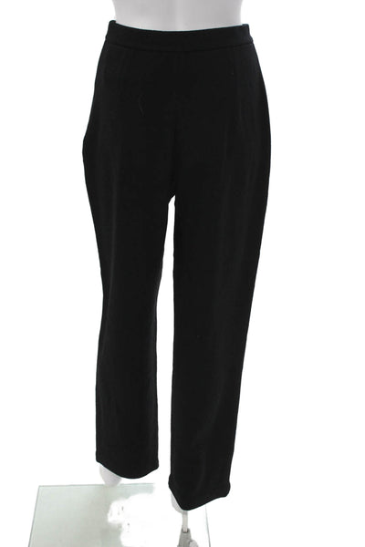 St. John Collection By Marie Gray Women Dress Pants Black Wool Zip Size 6