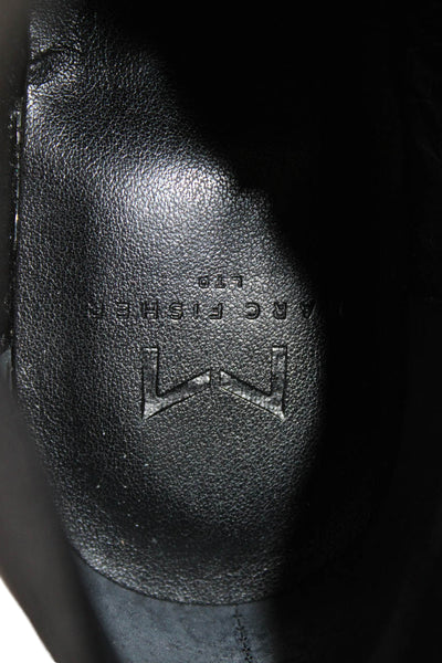 Marc Fisher Womens Leather Yale Bootie Shoes Black Size 5.5M
