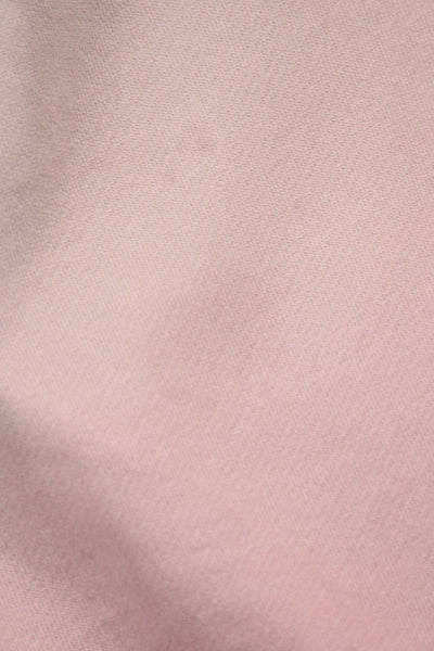 Pangaia Women Pullover Hoodie Pink Colorblock Viscose Long Sleeve Size M