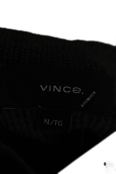 Vince Mens Wool Crewneck Pullover Sweater Gray Size XL