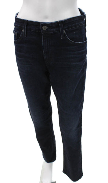 AG Adriano Goldschmied Womens Skinny Jeans Blue High Rise 28 Size 29