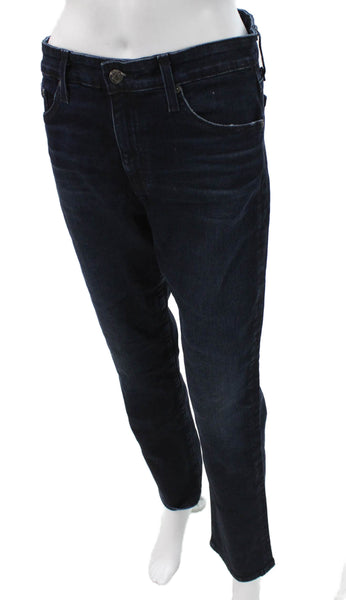 AG Adriano Goldschmied Womens Skinny Jeans Blue High Rise 28 Size 29