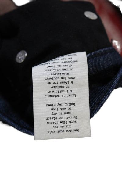 Rag & Bone Jean Womens Skinny Jeans Blue Mid Rise Size 28