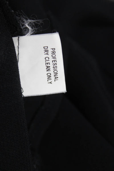 Charles Chang-Lima Women Black Viscose V-Neck Sleeveless Blouse Size 8