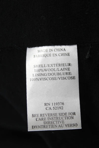 Helmut Lang Womens Wool Tank Dress Scoop Neck Sleeveless Pullover Blue Size S