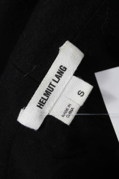 Helmut Lang Womens Wool Tank Dress Scoop Neck Sleeveless Pullover Blue Size S