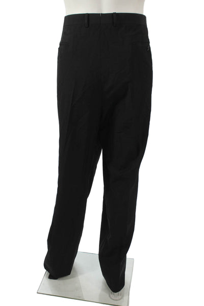 Munro Mens Black Wool Dress Pants Size 46