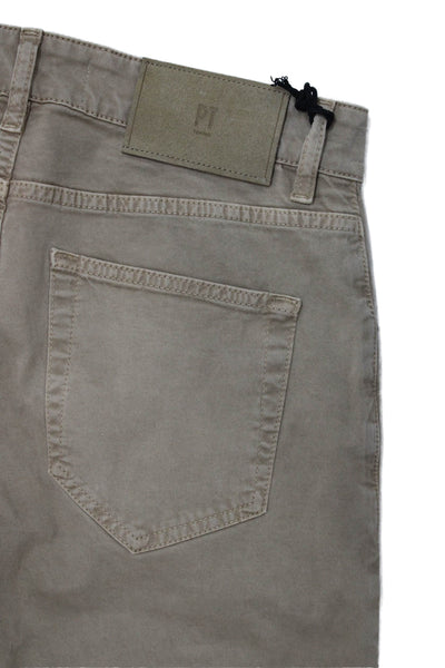 PT Torino Womens Skinny Jeans Brown Cotton Button Closure Size 30