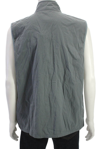 Kal Rieman Mens Recycled Nylon Vest Gray Size XL