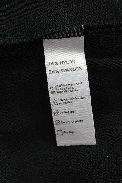Spanx Womens Tank Shapewear Black Nylon Scoop Neck Sleeveless Size M