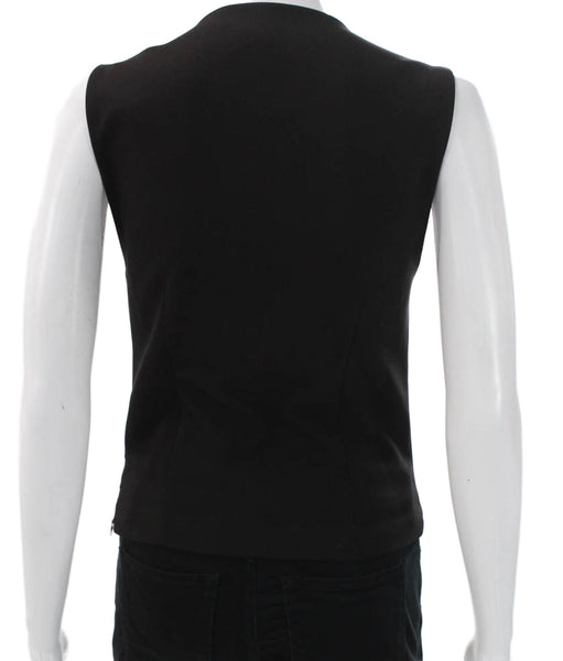 Zara Womens Black Sleeveless Top Blouse Size M