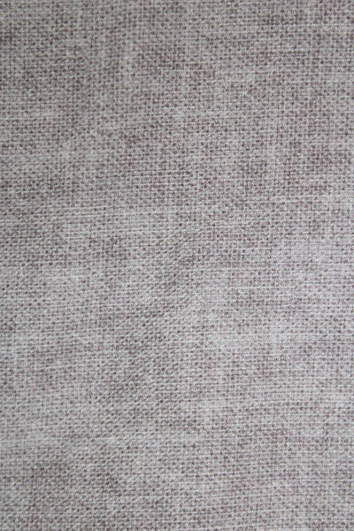 ELEVENTY Men's Roll Edge Solid Print Gray Pocket Square