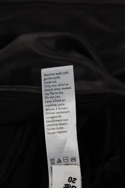 Spanx Women Ankle Leggings Brown Nylon Size S
