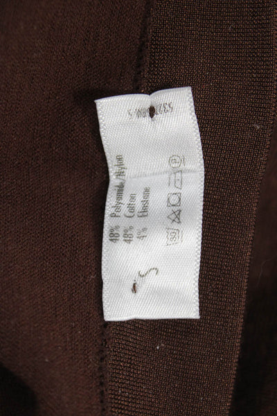 Wolford Women Basic Brown Scoop Neck Tank Size S
