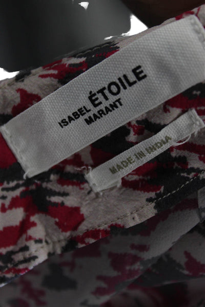 Isabel Marant Etoile Women Wrap Skirt Multicolor Mini Viscose Zip Size S