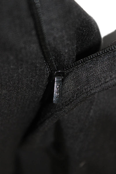 Pronto Uomo Mens Black Wool Dress Pants Size 38