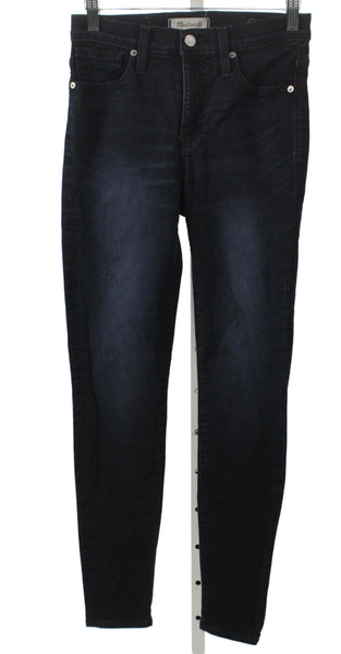 Madewell Women Skinny Gold High Rise Cotton Jeans Size 25