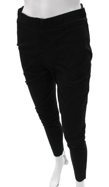 Wolford Women Ankle Leggings Black Polyamide Size 8