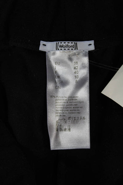 Wolford Women Ankle Leggings Black Polyamide Size 8