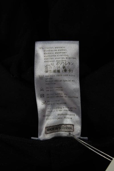 Wolford Women Ankle Leggings Black Polyamide Size 8