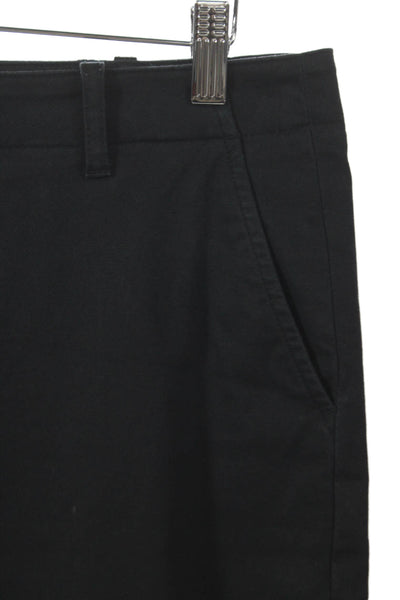 Brooks Brothers Womens Chino Pants Black Cotton Size 8