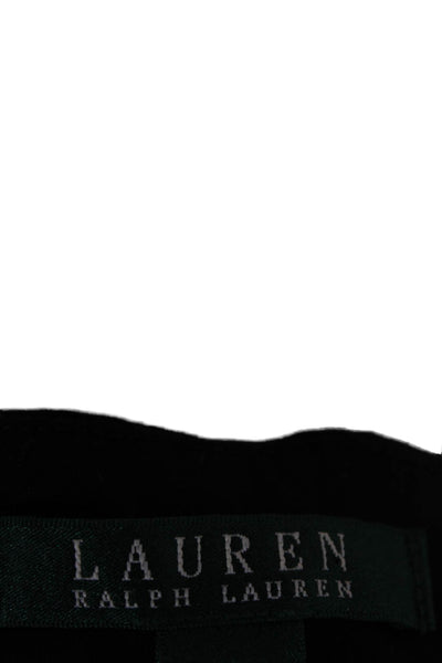 Lauren Ralph Lauren Womens Black Dress Pants Cotton Size 0