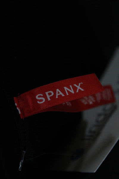 Spanx Women Ankle Leggings Black Polyester Size XS