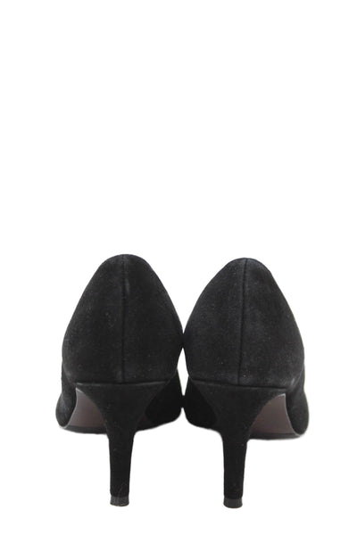 Cole Haan Grand.OS Womens Suede Pointed Toe Pumps Black Size 7 B