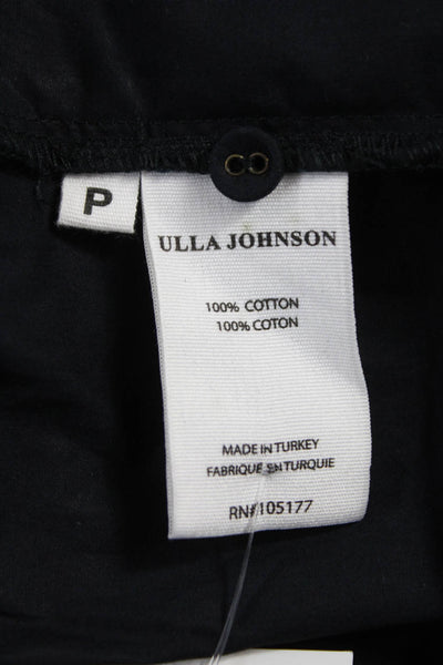 Ulla Johnson Womens Peasant Skirt Black Viscose Size 0P
