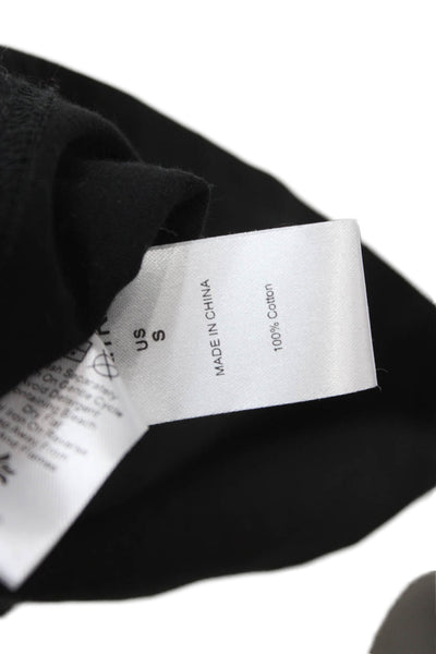 Kitri Womens Slip Dress Black Cotton Scoop Neck Sleeveless Mid-Calf Size S
