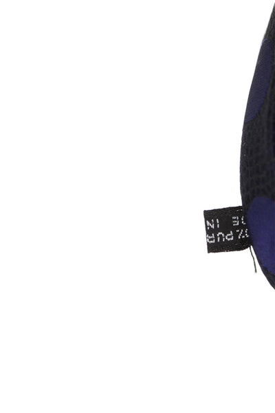 Designer Mens Polka Dot Print Classic Tie Black Blue