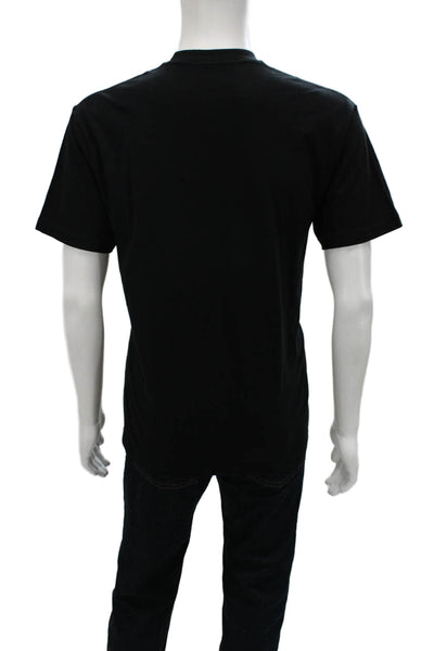 Supreme Mens T-Shirt Black Cotton Graphic Crew Neck Short Sleeve Size M