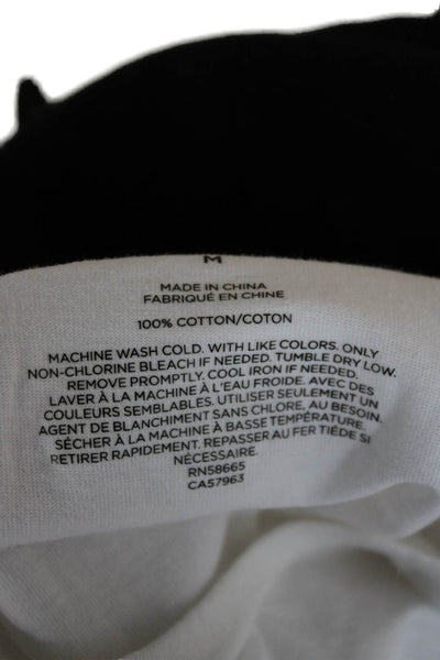 BP. Mens T-Shirt White Graphic Crew 100% Cotton Short Sleeve Size M