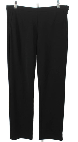Derek Lam Womens Dress Pants Black Viscose Zip Size 30