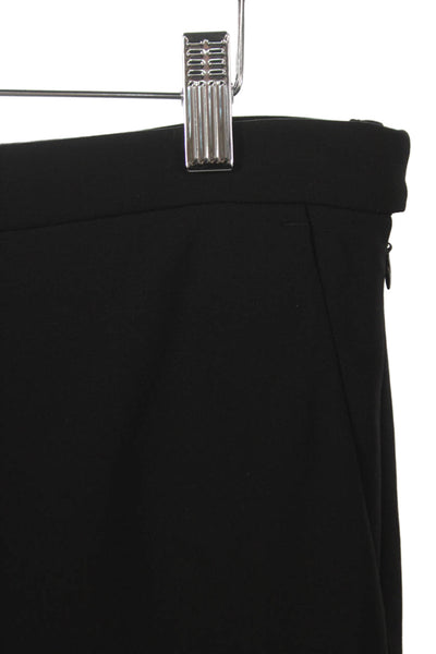Derek Lam Womens Dress Pants Black Viscose Zip Size 30