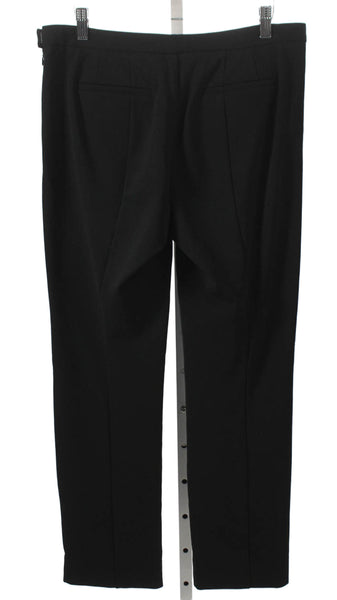 Derek Lam Womens Dress Pants Black Viscose Zip Size 30