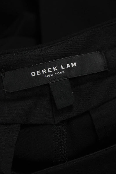 Derek Lam Womens Dress Pants Black Viscose Zip Size 30