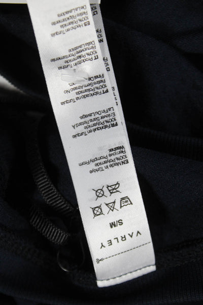 Varley Womens Skinny Jeans Gray Cotton Blend Round Neck Sleeveless Size S