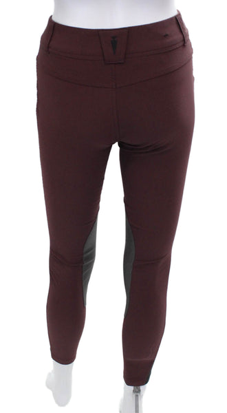 Kerrits Womens Riding Pants Red Nylon Solid Inseam 24 Size XS