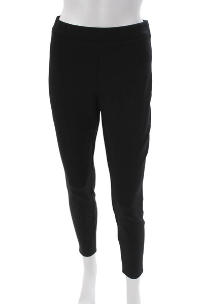 Theory Women Black Ankle Leggings Size M