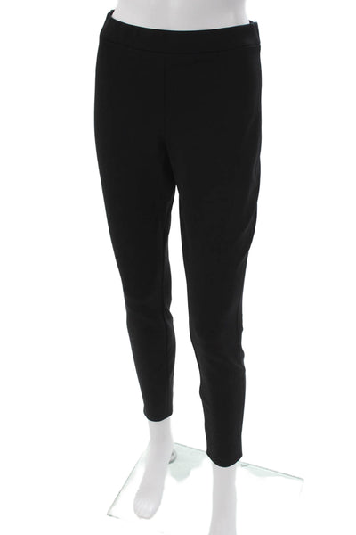 Theory Women Black Ankle Leggings Size M