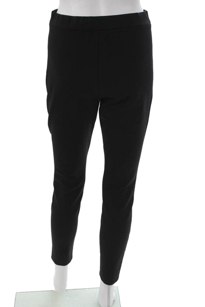 Theory Women Black Ankle Leggings Size M