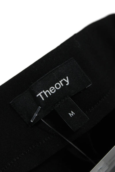 Theory Women Black Ankle Leggings Size M