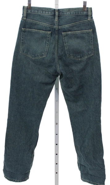 I AND ME Womens Straight Jeans Blue 100% Cotton Mid Rise Inseam 30 Size 26