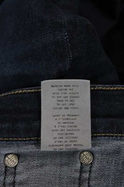 Rag & Bone Jean Womens Skinny Jeans Brown Denim Zip Size 26